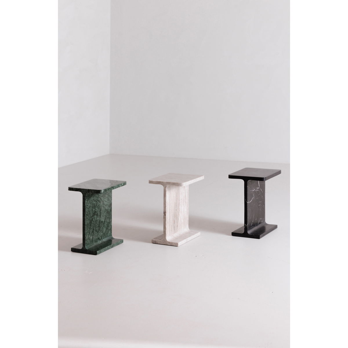 Tullia Accent Table Taupe, Side & End Table by Moe's Home, 15" width x 18" height x 12" depth View 6
