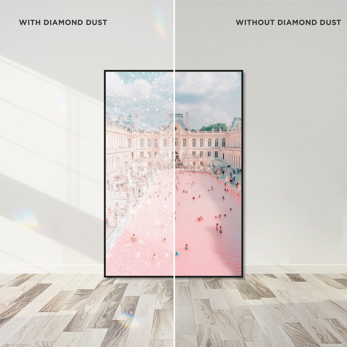 Pink Pool (Diamond Dust), Art by Oliver Gal,  20x30 View 5