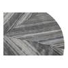 Nyles Marble Dining Table, by Moe's Home, 39" width x 30" height x 39" depth thumbnail 2
