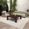 Meredith Outdoor Accent Chair Beige, Outdoor Chair by Moe's Home, 3'3.37" width x 2'6" height x 3'2.43" depth thumbnail 9