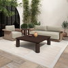 Meredith Outdoor Accent Chair Beige, Outdoor Chair by Moe's Home, 3'3.37" width x 2'6" height x 3'2.43" depth thumbnail 9