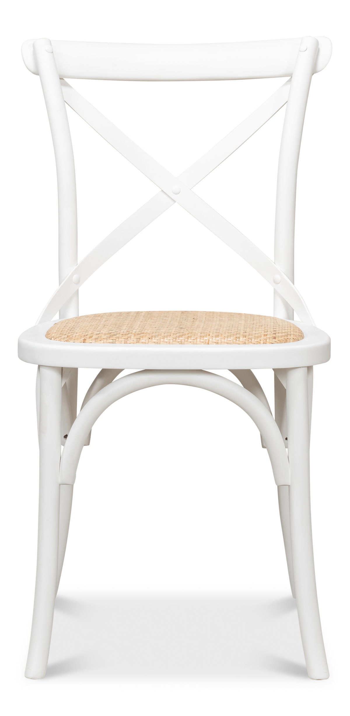 Tuileries Side Chair  White, by Sarreid, 1'10" length x 1'8" width x 2'11" height View 2