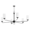 Ginevra 6 - Light Chandelier, by Cyan Design, 62" width x 16" height x 62" depth thumbnail 2