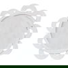 Clematis White Rattan Round Mirror thumbnail 5