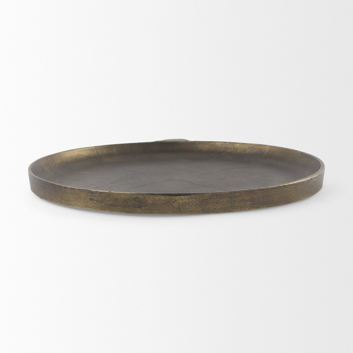 Marlowe Aluminium Tray - Large, Decorative Tray by Mercana, 17" length x 15" width x 1" height View 6