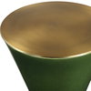 Ronde Jade Green Drink Table, Side & End Table by Uttermost, 8.5" width x 24" height x 8.5" depth thumbnail 4