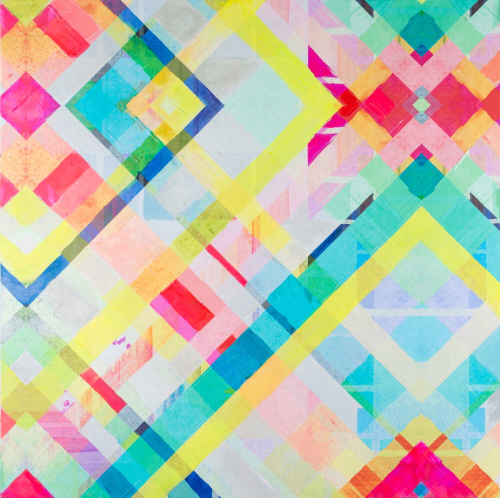 Arkady Canvas Art, Wall Hanging by Surya, 40" width x 40" height