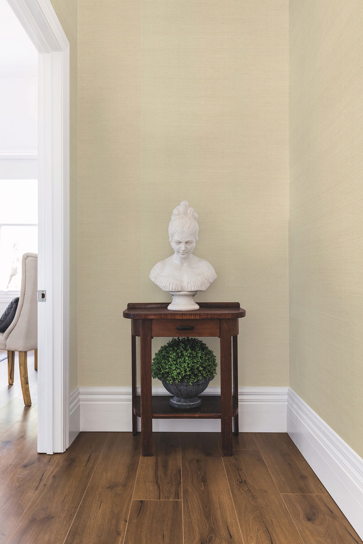 Sisal Grasscloth Grey & Taupe Wallpaper Sisal Grasscloth Grey & Taupe Wallpaper large image