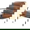 Verlaine Armchair Chestnut Brown thumbnail 0
