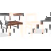 Owing Dining Chair Walnut Brown - Set Of Two thumbnail 0
