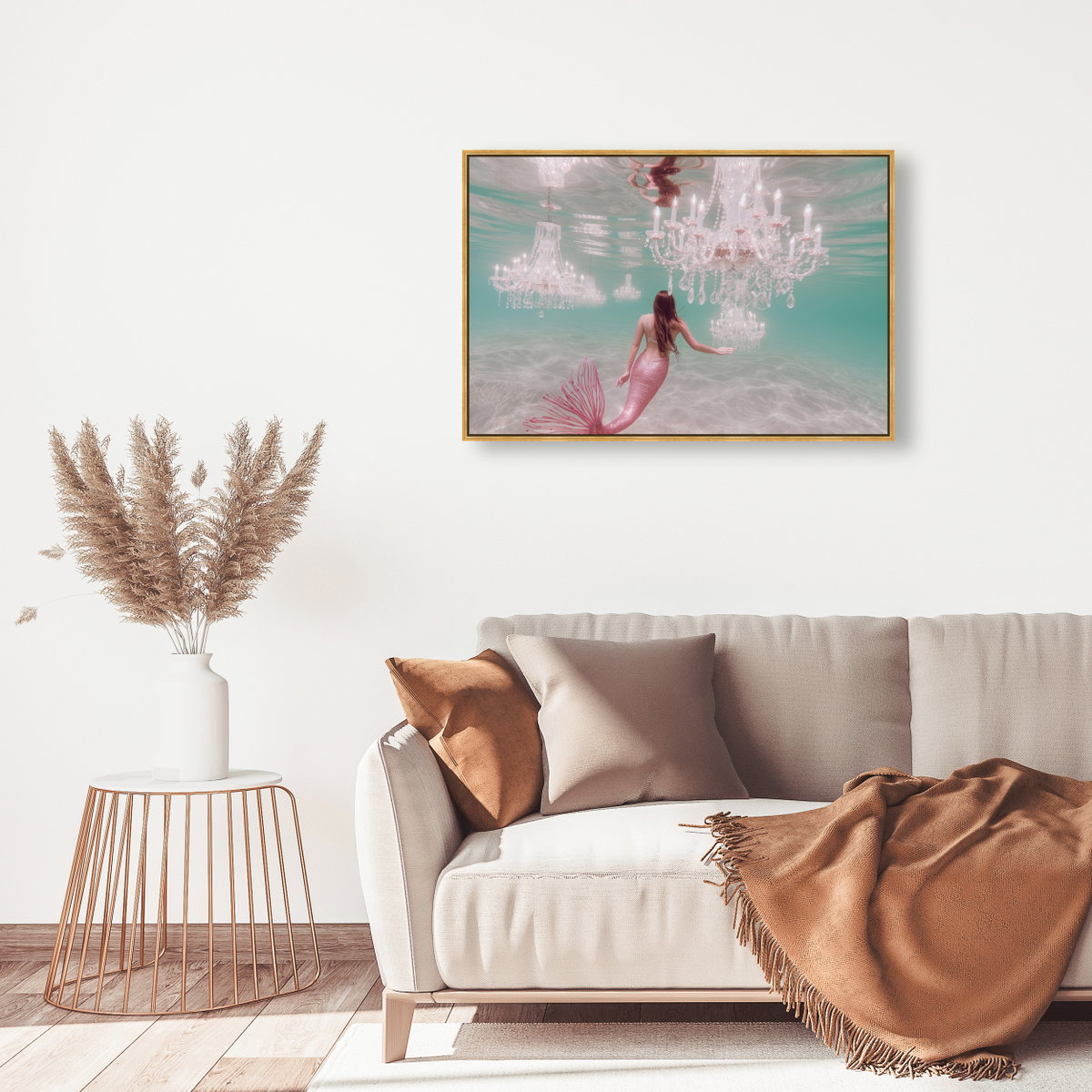 Lost City of Mermaids II (No Embellishment), Art by Oliver Gal,  45x30 View 3