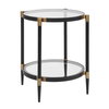 Chadid Round Glass Side Table, Furniture by Uttermost, 21.75" width x 23.75" height x 21.75" depth thumbnail 4