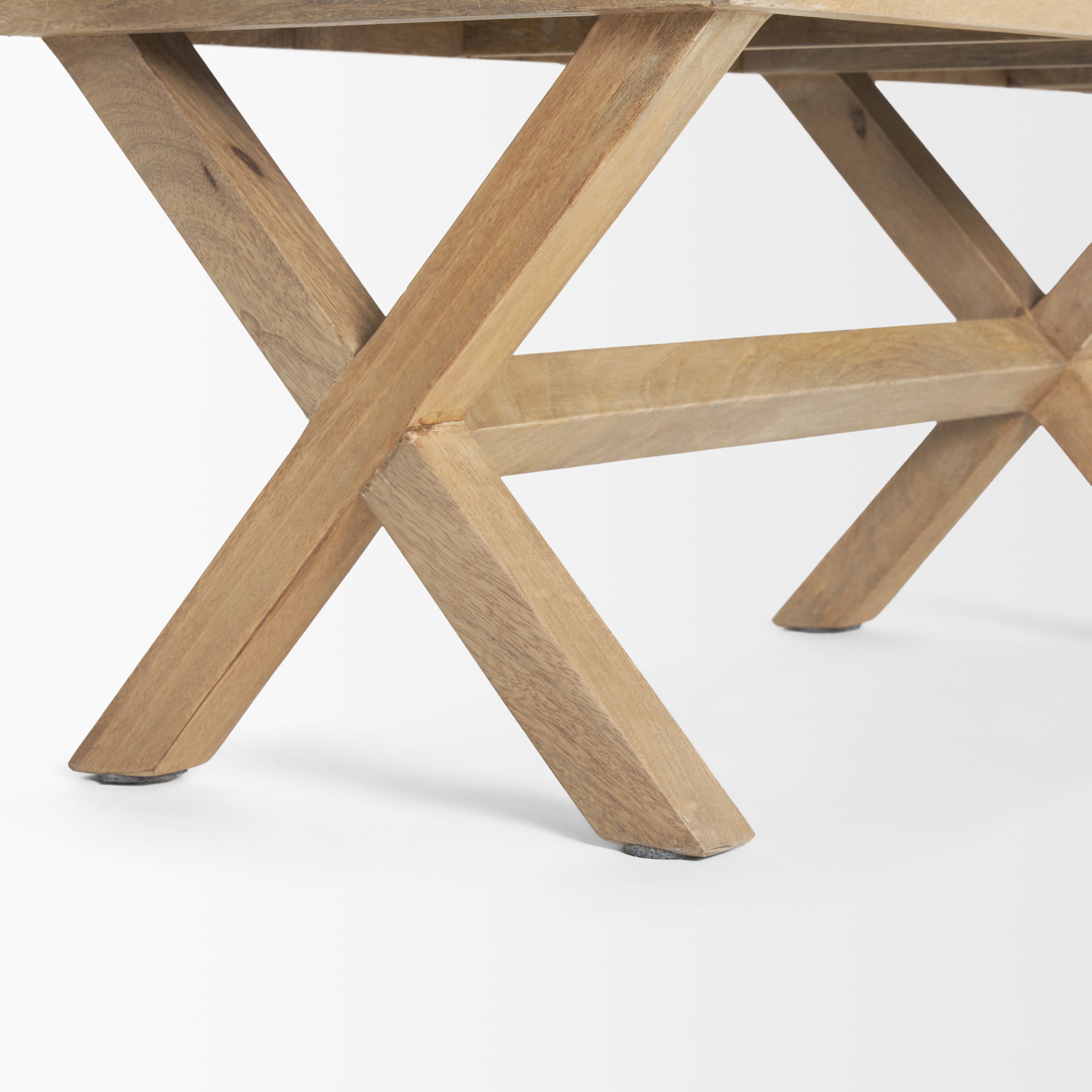 Solis II 50L x 16W Brown Base Beige Woven Leather Cushion Accent Bench large image 