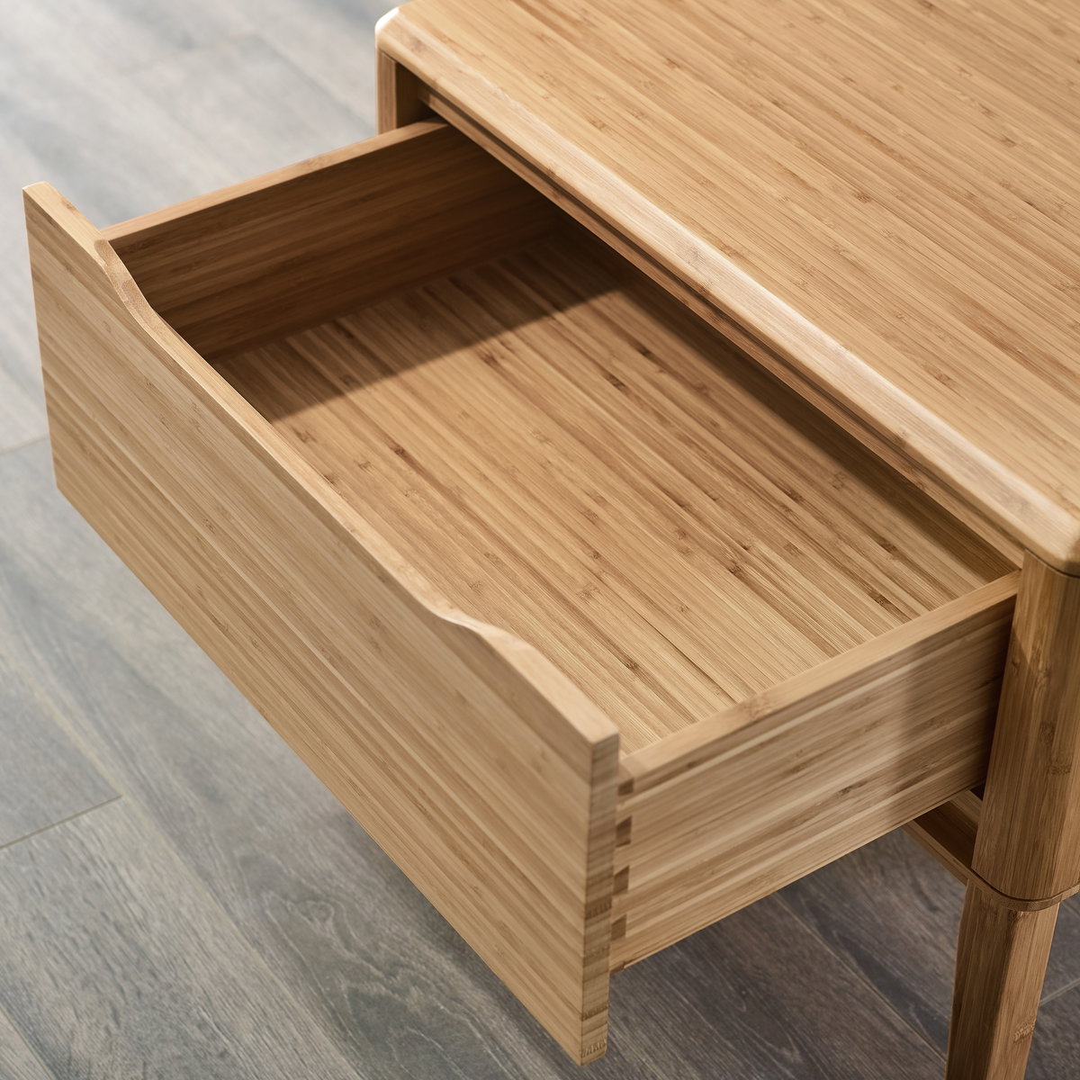 Currant Nightstand, Caramelized, by Greenington, 18" length x 24" width x 17.5" height View 8