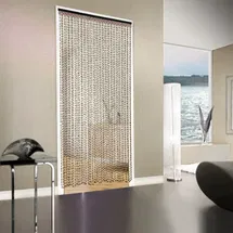 Online Designer Bedroom Ashanti Bamboo Semi Sheer Curtain Panel