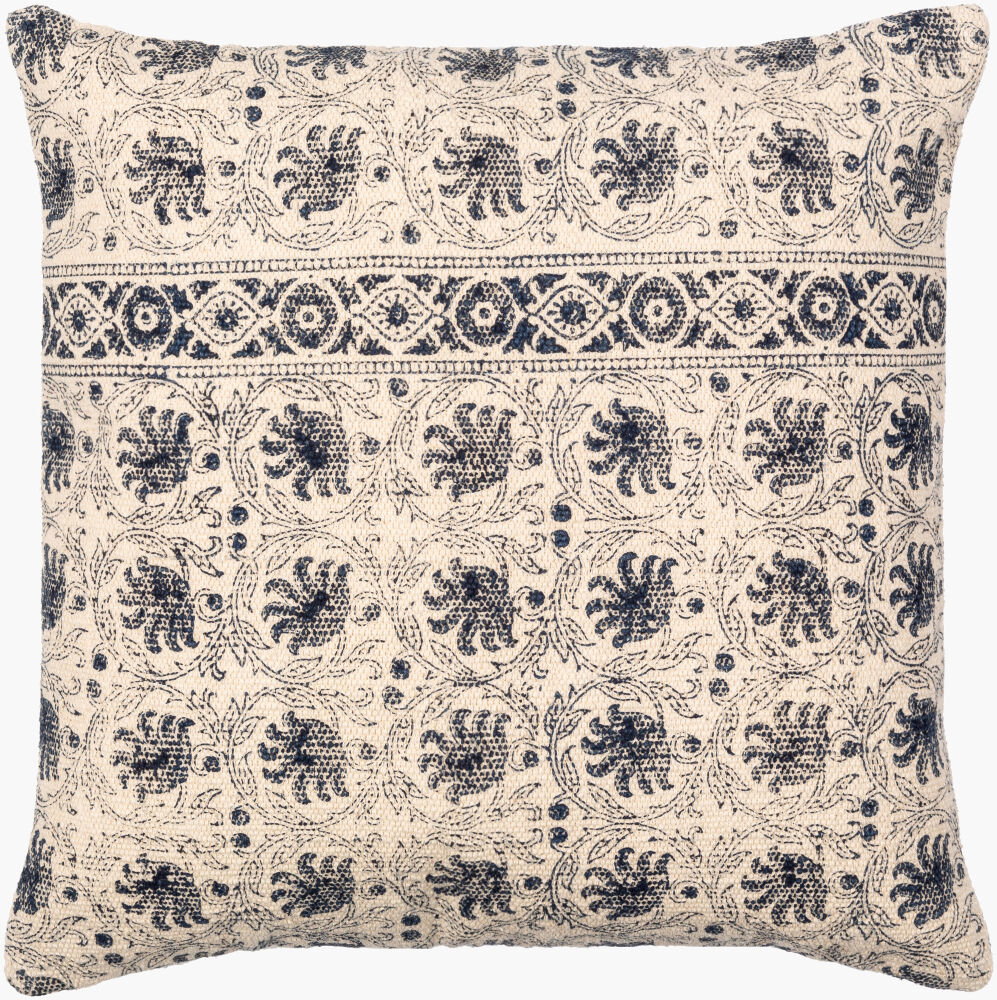 Prisha Accent Pillow, Decorative Pillow by Surya, 18" length x 18" width