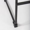 Direttore Backless 40.2in Seat Bar Stool | Brown/Gray Suede with Metal, Counter & Bar Stool by Mercana, 19.3" length x 20" width x 40.2" height thumbnail 11