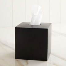 Online Designer Bedroom Caspian Bath Accessories, Tissue Box, Stainless Steel, Dark Bronze