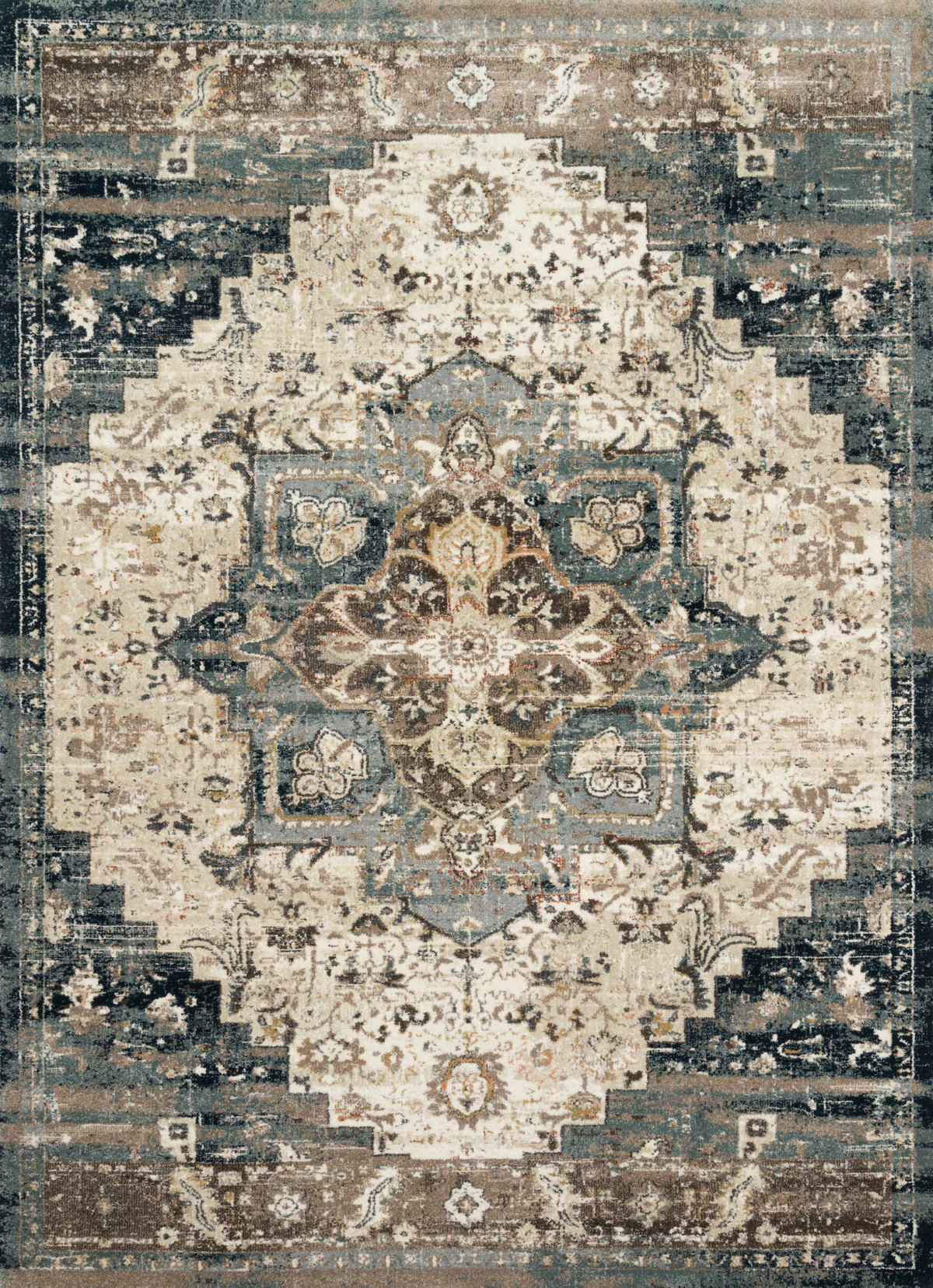 Magnolia Home by Joanna Gaines x Loloi James Rug, 1'6" length x 1'6" width View 1