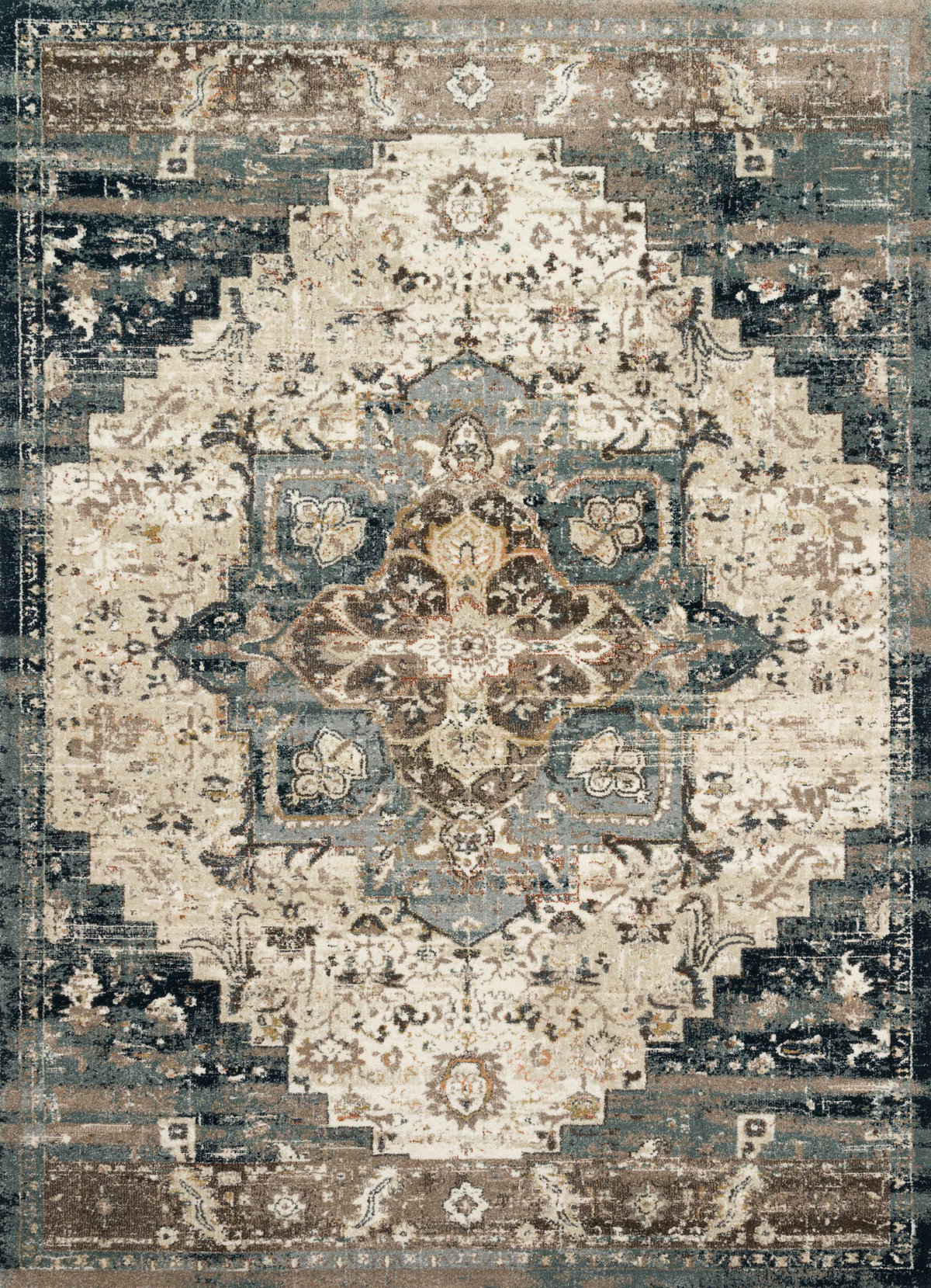 Magnolia Home by Joanna Gaines x Loloi James Rug, 7'10" length x 10'10" width View 1