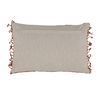 Amandine Pillow Rust, Decorative Pillow by Dovetail, 24" width x 16" height x 8" depth thumbnail 2