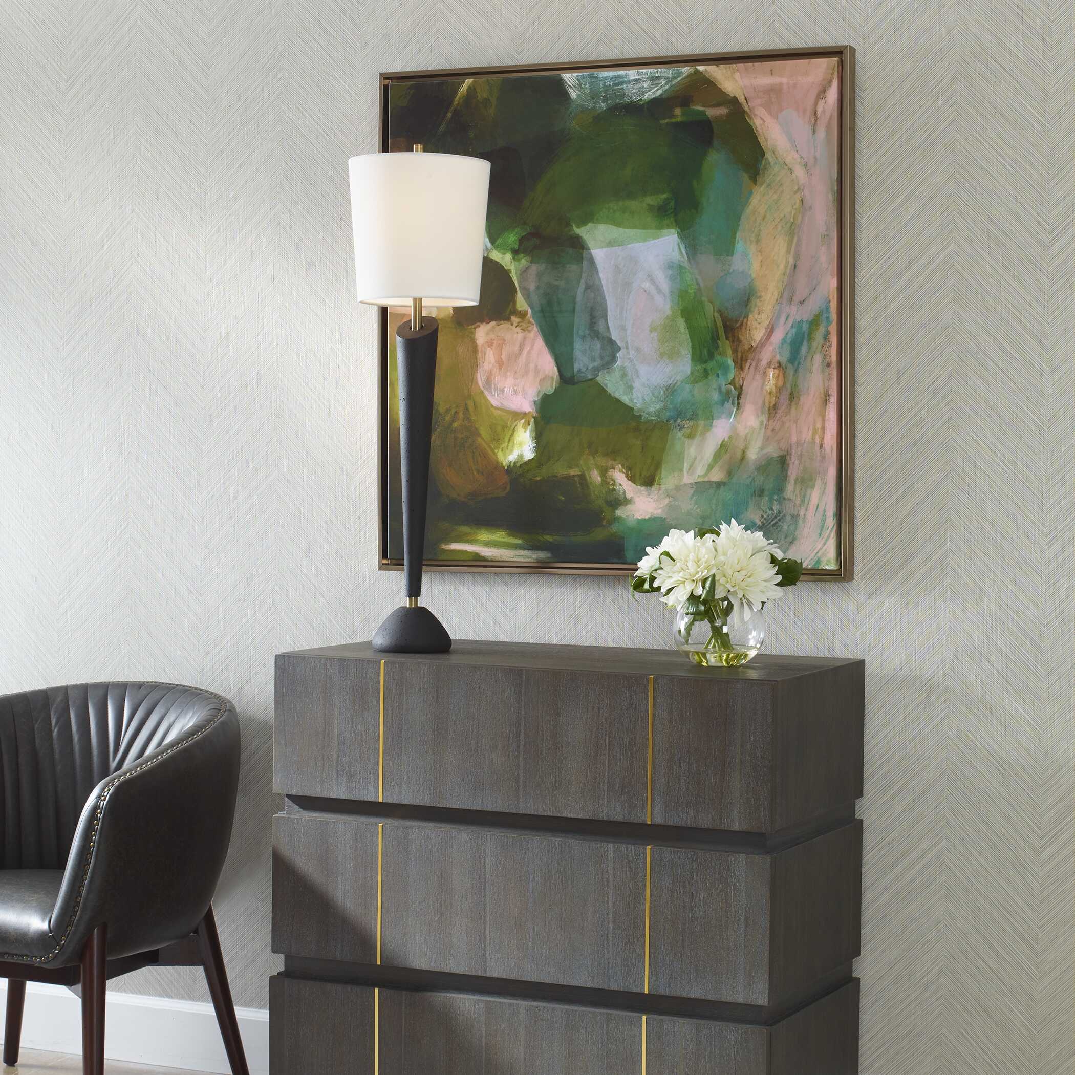 Forever Ever Framed Abstract Art, Painting by Uttermost, 37.5" width x 37.5" height x 2" depth View 4