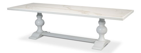 Rectangular Dining Table,Cortina White