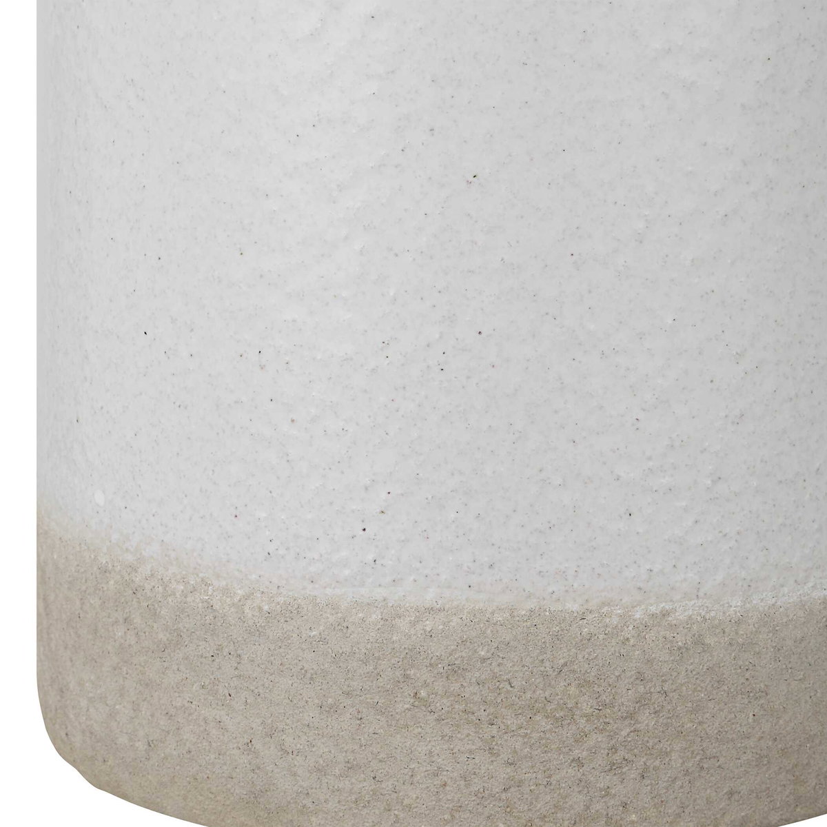 Albany White Farmhouse Table Lamp, by Uttermost, 17" width x 27.75" height x 17" depth View 7