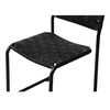 Moma Dining Chair Black Leather- Set Of Two thumbnail 6