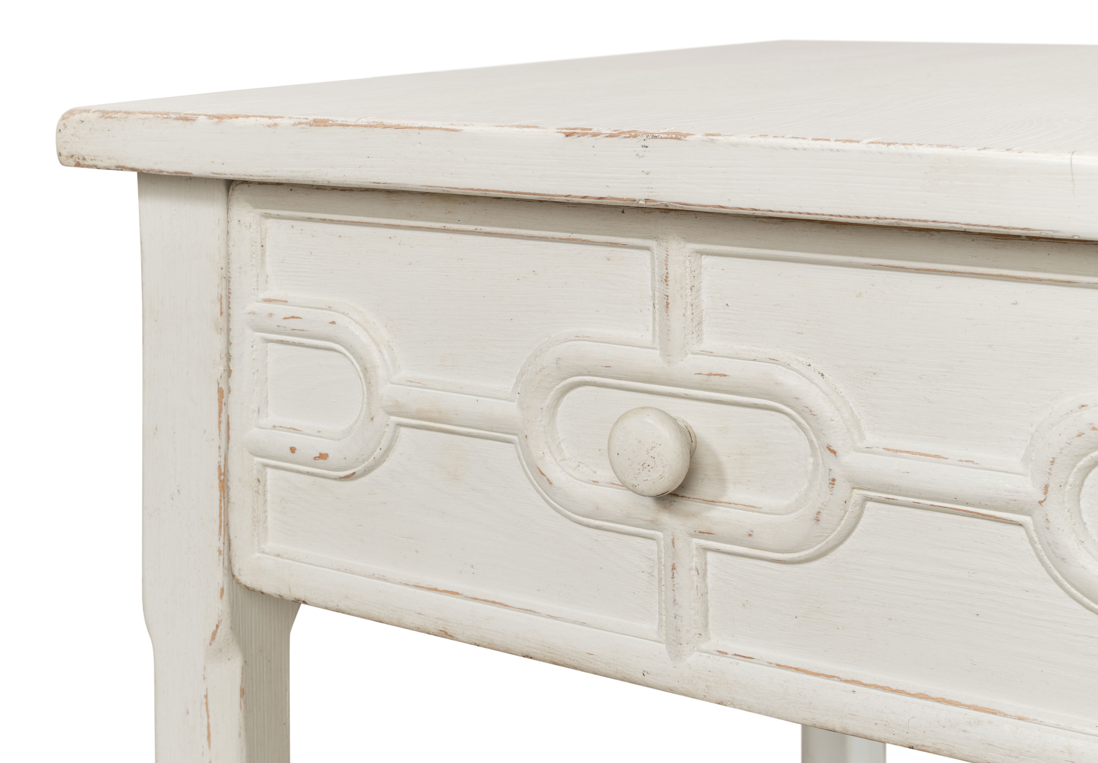 Isla Side Table  Antique White large image 