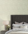 Paradise Blue Metallic Wallpaper, by York Wall, 33' length x 1'8.8" width x 0.02" depth thumbnail 2