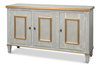 Louis Xvi Buffet Carmine Legno, by Sarreid, 1'6" length x 5' width x 2'10" height thumbnail 1