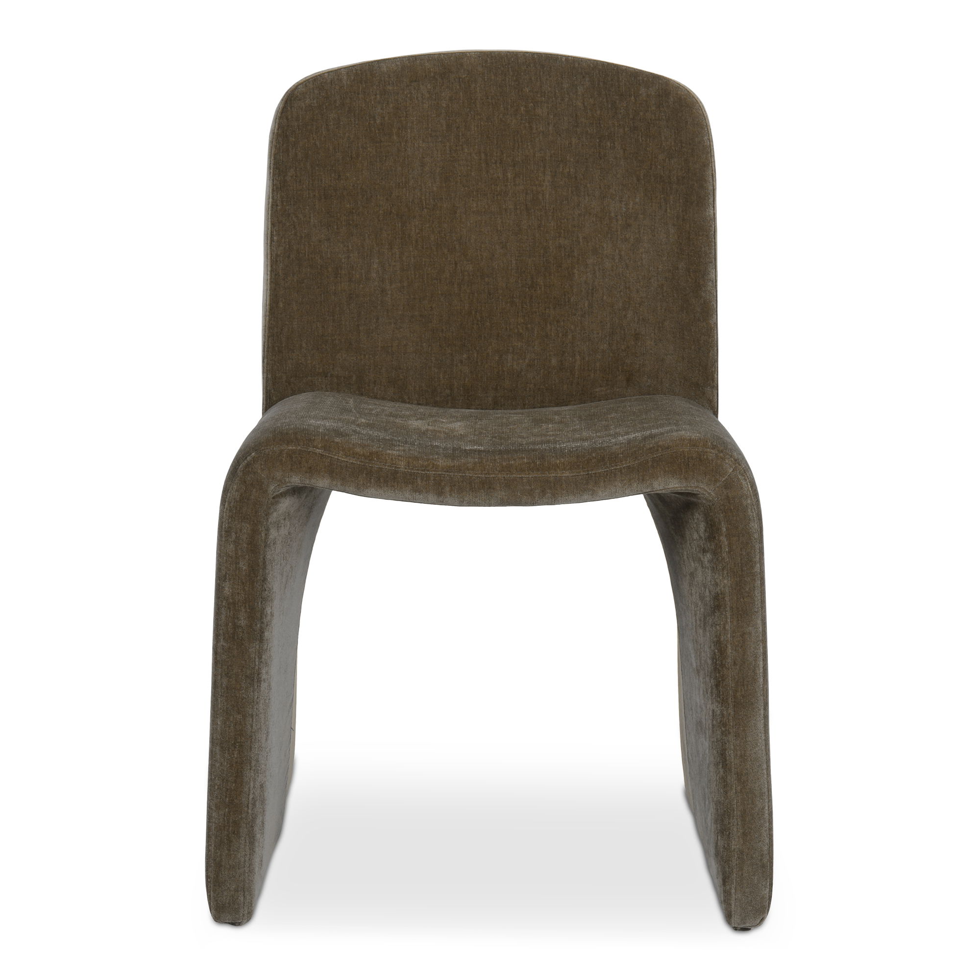 Ella Dining Chair Cedar Green, by Moe's Home, 22.05" width x 33.5" height x 22.44" depth View 1