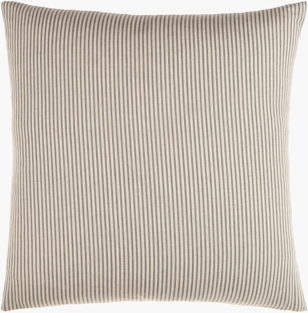 Skinny Stripe Accent Pillow, Decorative Pillow by Surya, 20" length x 20" width