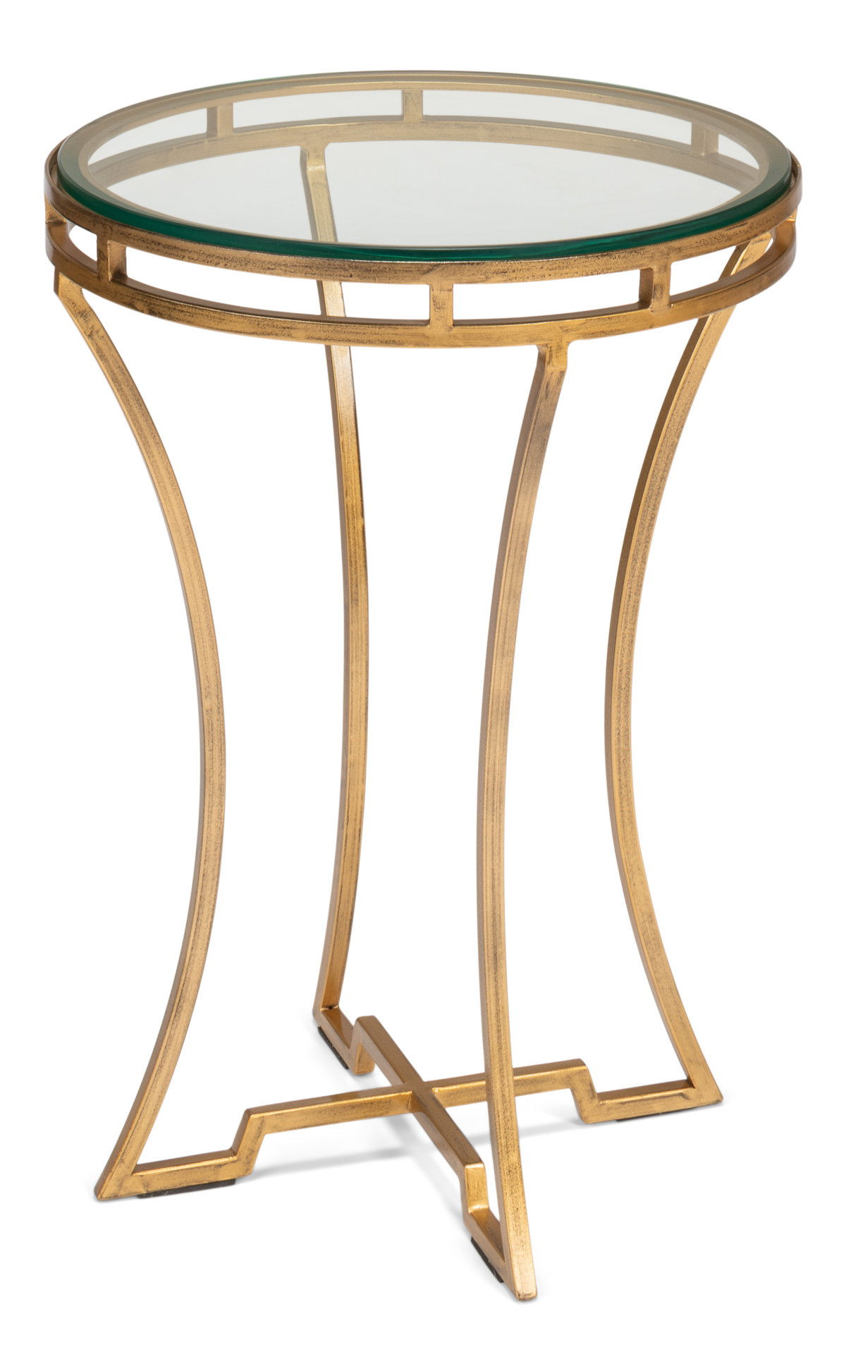The Wine Money Table, by Sarreid, 1'4" length x 1'4" width x 1'10" height View 1