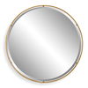 Canillo Gold Round Mirror, by Uttermost, 42" width x 42" height x 0.75" depth thumbnail 1