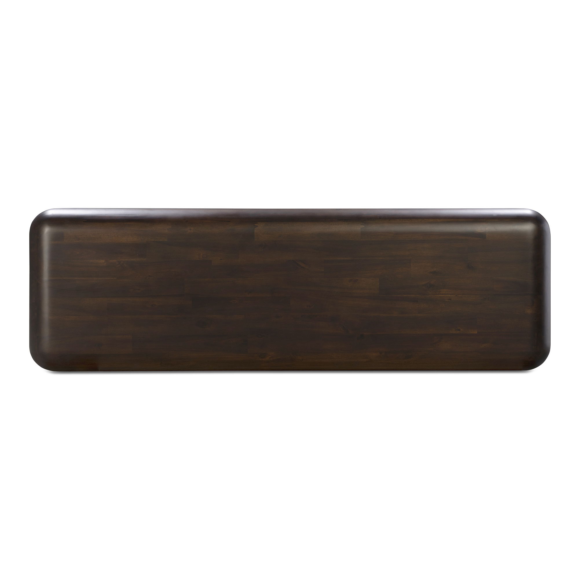 Rowan 6 Drawer Dresser Dark Brown, by Moe's Home, 58" width x 33" height x 18" depth View 9