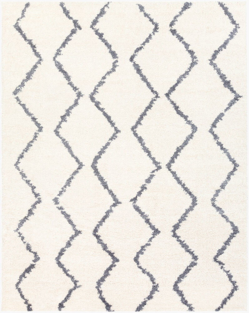 Maroc Shag Machine Woven Rug, by Surya, 2'11.43" length x 1'11.62" width