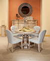 Dinner With Friends Dining Table  Sedona, by Sarreid, 3'4" length x 3'4" width x 2'7" height thumbnail 13