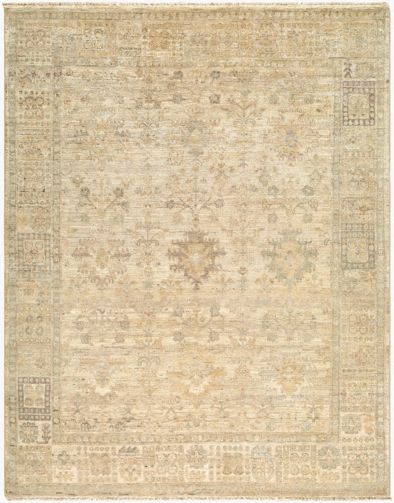 Khotan Handmade Rug, by Surya, 1'6" length x 1'6" width