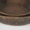 Nikita Set of 2 Large Medium Brown Reclaimed Wood Bowls, Decorative Bowl by Mercana, 17.25" length x 18.25" width x 4.5" height thumbnail 5