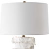 Wisp White Table Lamp, by Uttermost, 18" width x 32.5" height x 18" depth thumbnail 6