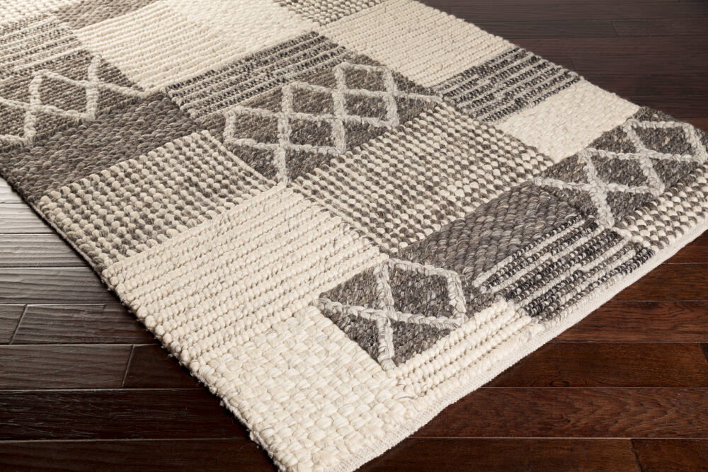Nico Handmade Rug, by Surya, 3' length x 2' width