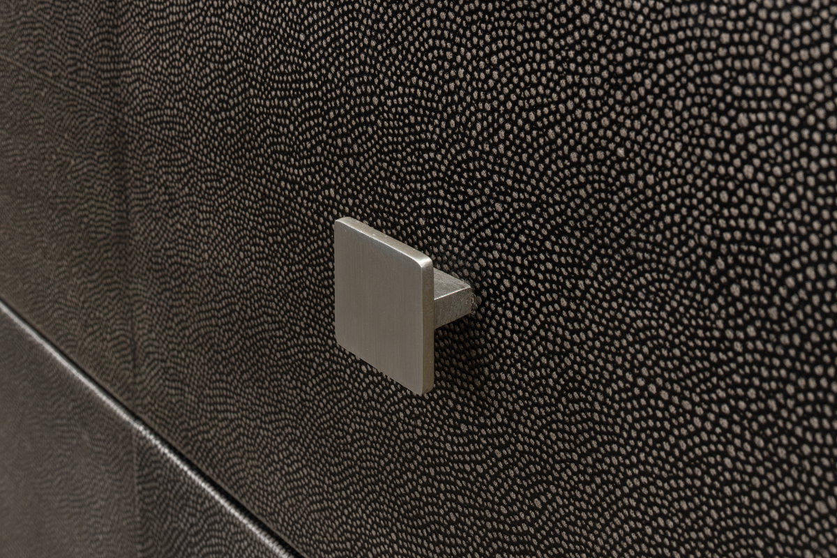 Grey Shagreen Dresser, by Sarreid, 1'8" length x 3'6" width x 2'10" height View 7