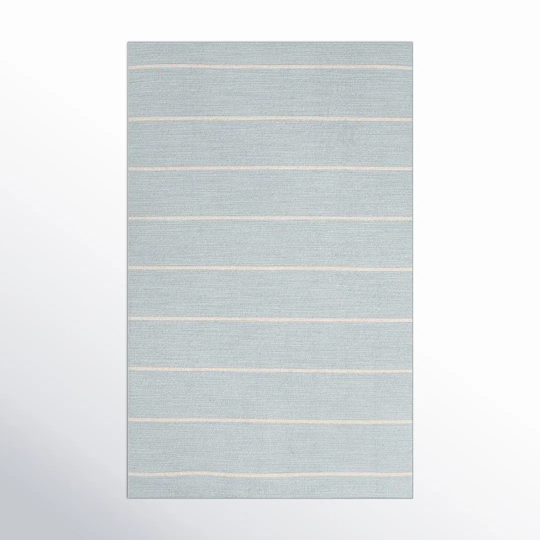 Coastal Shores Blue/Ivory Area Rug large image 