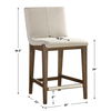 Klemens Linen Counter Stool thumbnail 2