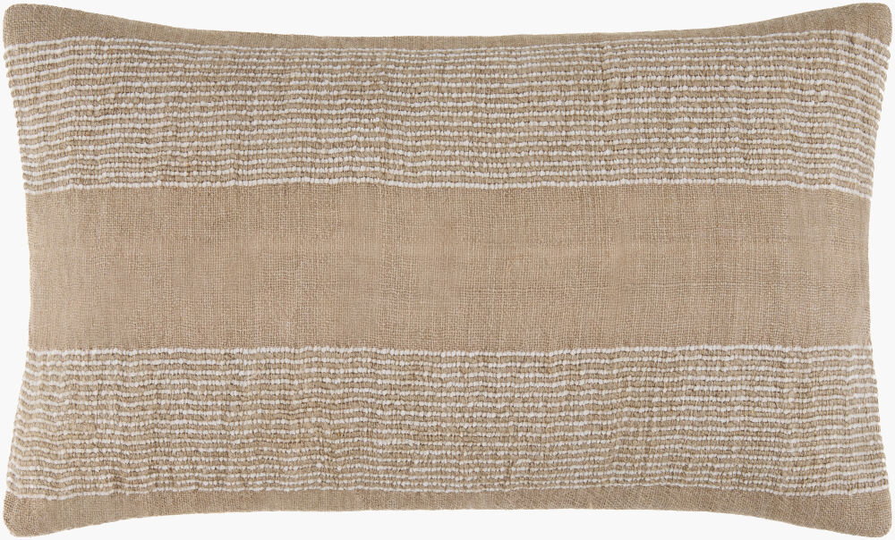 Fairhope Lumbar Pillow, Decorative Pillow by Surya, 14" length x 22" width