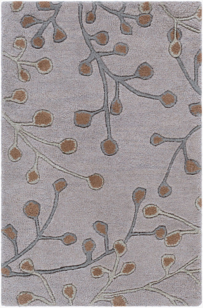 Athena Handmade Rug, by Surya, 3' length x 2' width