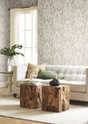 Hawthorne Ikat Taupe Wallpaper thumbnail 2