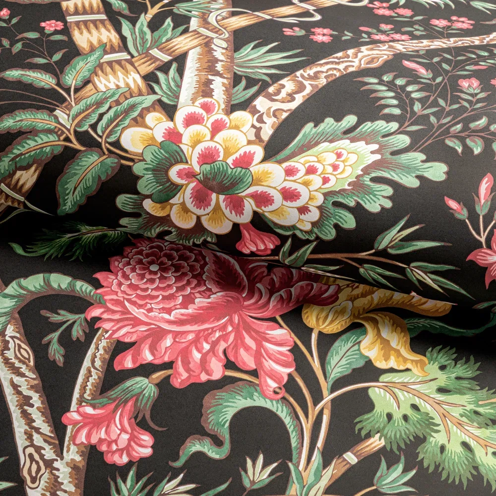 Manoir Luberon 33' L x 27.5' W Wallpaper Roll, by Brunschwig & Fils, 2'3.5" width x 2'9" height View 7